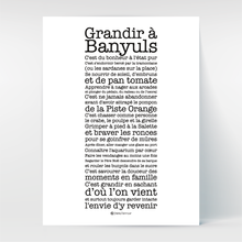 Charger l'image dans la galerie, Affiche Poster Hello Terroir Grandir à Banyuls