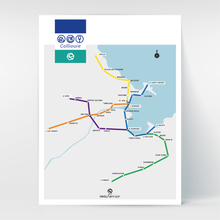 Charger l'image dans la galerie, Affiche Poster Hello Terroir Métro de Collioure