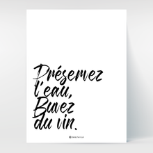 Charger l'image dans la galerie, Préservez l'eau